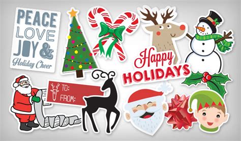 Christmas Stickers | StickerYou Products - StickerYou