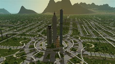 Super Grid Layout (150k) - Cities: Skylines Mod download