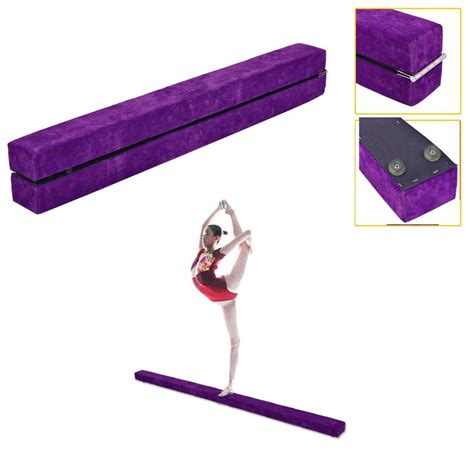 Ktaxon 7' Kids Gymnastics Bar Balance Floor Beam Equipment for Home Gym ...