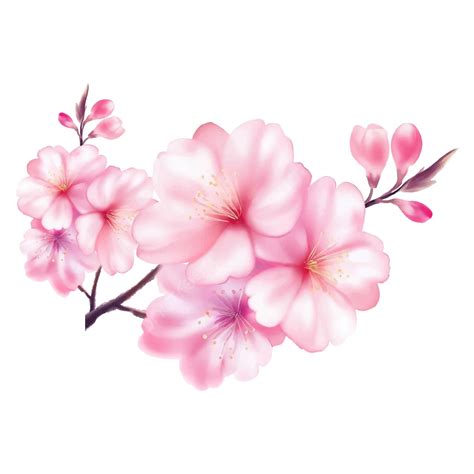 Japanese Cherry Blossoms Vector, Cherry Blossom, Background, Sakura ...