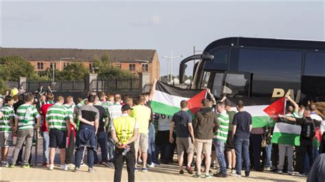 Celtic face UEFA sanctions over Palestine flags - Eurosport