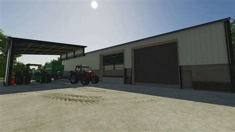 Medium Storage Shed v1.0 FS22 Mod | Farming Simulator 22 Mod