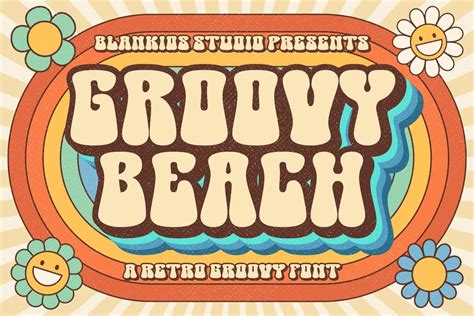 Groovy Beach Font | Blankids | FontSpace