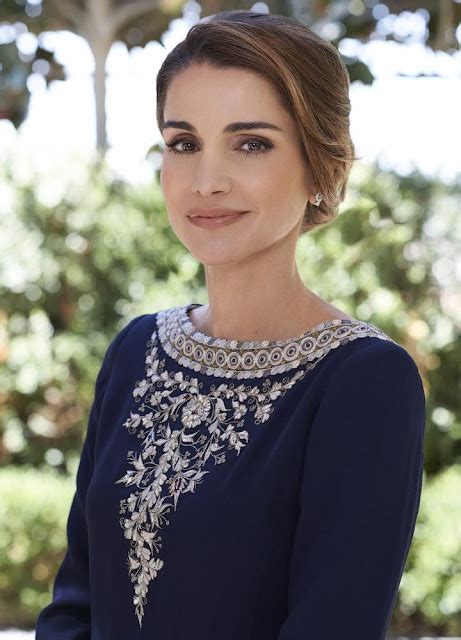 Queen Rania of Jordan new official portraits