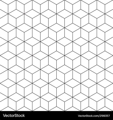 Pattern cube 2 Royalty Free Vector Image - VectorStock