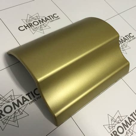 Matte Gold Vinyl Wrap with ADT - Wrap Direct