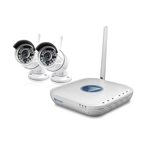 Swann 4 Channel 720p Wireless Security System - 2 Cameras 500GB HDD ...