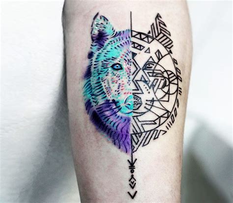 Wolf tattoo by Bartt Tattoo | Photo 18982