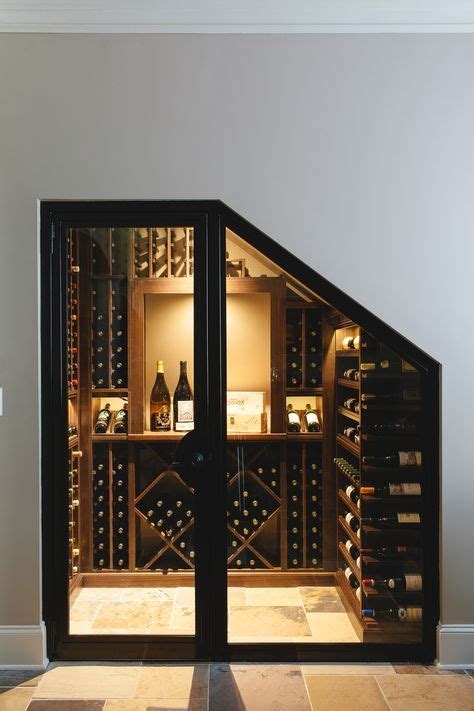 Under stairs wine cellar, Wine closet, Home wine cellars