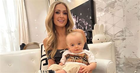 Paris Hilton's Son Criticized for His Head Size, but Mom Hits Back