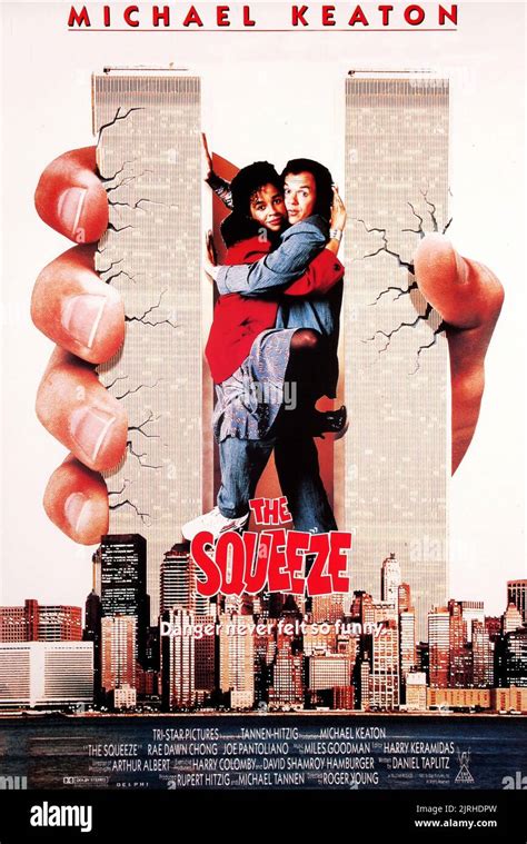 RAE DAWN CHONG, MICHAEL KEATON POSTER, THE SQUEEZE, 1987 Stock Photo - Alamy