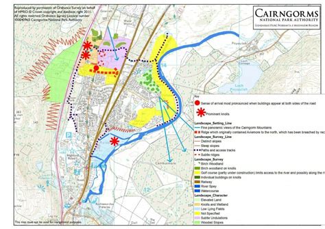 Maps of Aviemore within the Cairngorms National Park