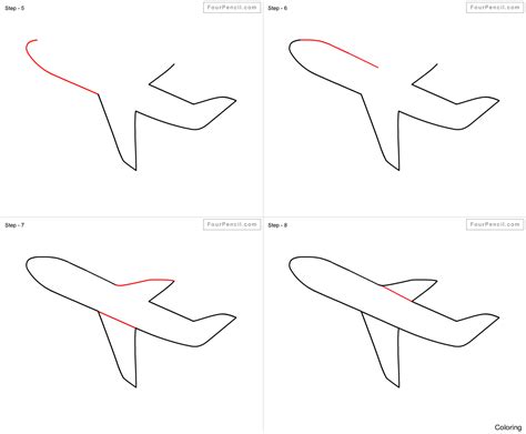 Easy Plane Drawing at GetDrawings | Free download