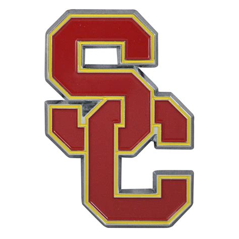 USC Trojans 3D Color Emblem | California colors, Emblems, University of ...