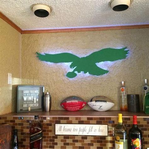 Philadelphia Eagles Vintage Logo #mancaveideas | Sports man cave, Man ...