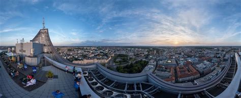 Aussichtsplattform des Panoramatowers Leipzig | 360° SACHSEN