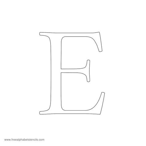 Uppercase Lowercase Alphabet Stencils