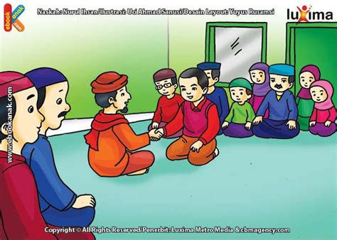 Gambar Kartun Mengucap Syahadah