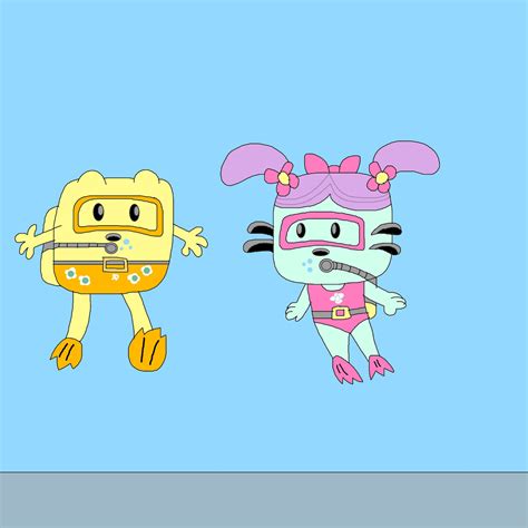 Wubbzy and Daizy by rocketspruggs on DeviantArt