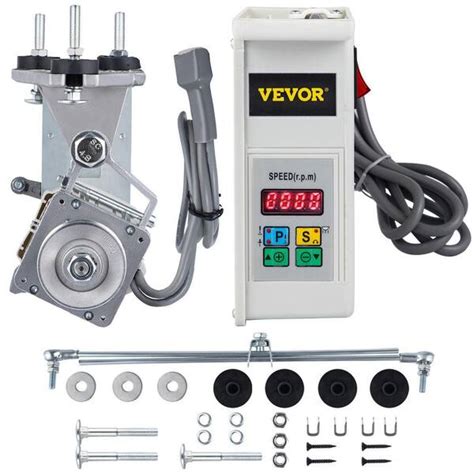 VEVOR CS1000 Sewing Machine Servo Motor 3/4HP 4500rpm Single Phase Electric Servo Drive Motor ...