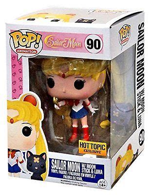 Funko Pop Animation: Sailor Moon with Moon Stick and Luna Exclusive ...