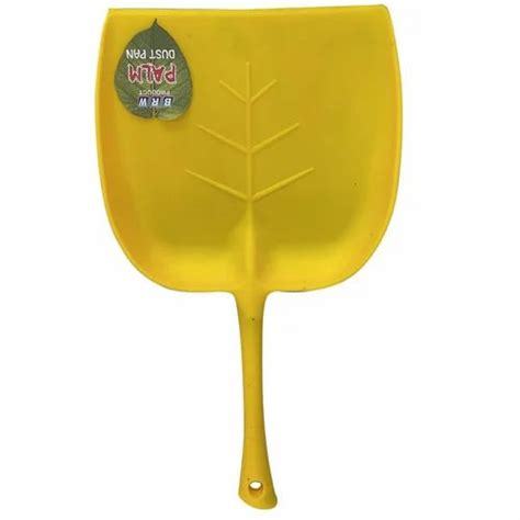 Yellow Plastic Dust Pan, Size: 10 Inch at Rs 40/piece in Dhamtari | ID: 27157626130