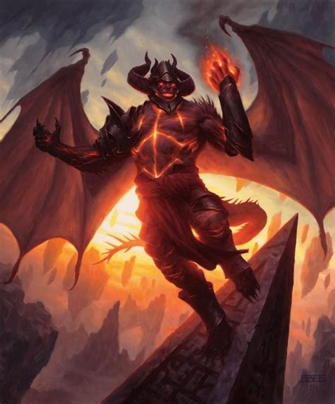 Magic: The Gathering on Twitter | Demon art, Mtg art, Art