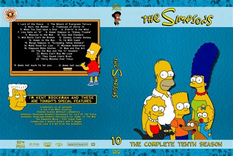 The Simpsons Season 10 - TV DVD Custom Covers - 7409The Simpsons Season ...