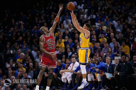 Steph Curry vs Michael Air Jordan - Sneaker Bar Detroit