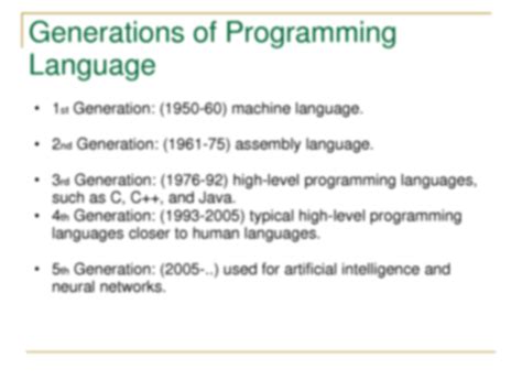 SOLUTION: Fourth generation of programming languages - Studypool