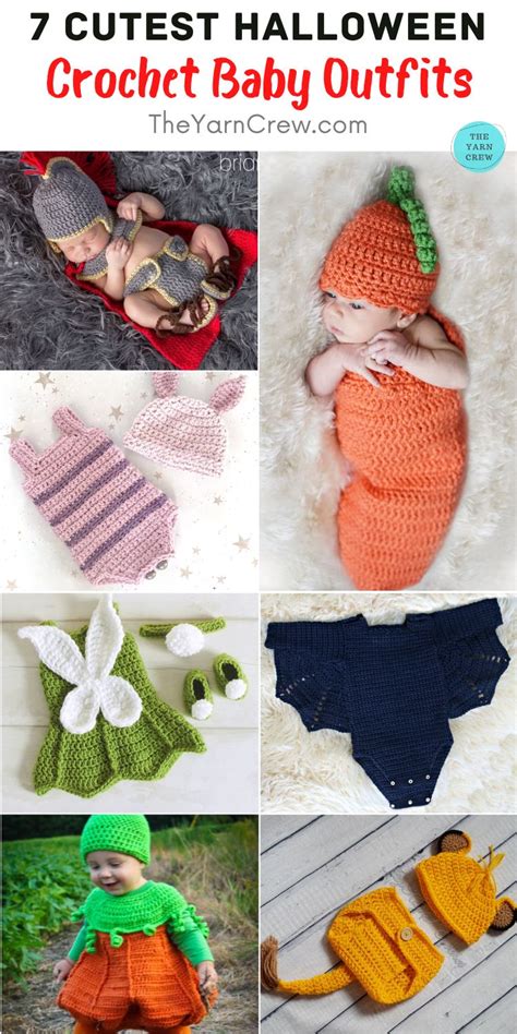 7 Cutest Crochet Halloween Baby Outfit Patterns To Try - The Yarn Crew