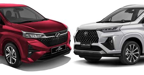 Perodua Alza vs Toyota Veloz 2023 in Malaysia, what's same and different