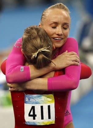 Usas Shawn Johnson Celebrates After Completing Editorial Stock Photo - Stock Image | Shutterstock