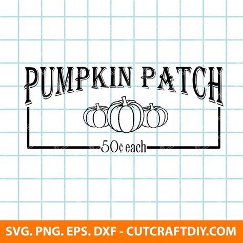 Pumpkin Patch SVG | Fall SVG | Fall SVG Cut File | Pumpkin Patch Cut ...