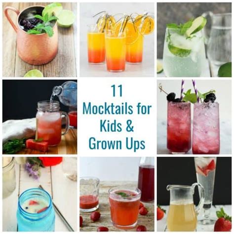 11 Popular Mocktails for Kids {Famous Mocktail Recipes} - Sustainable Cooks