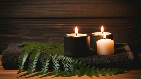 Spa background with candles. Illustration 23636629 Stock Photo at Vecteezy