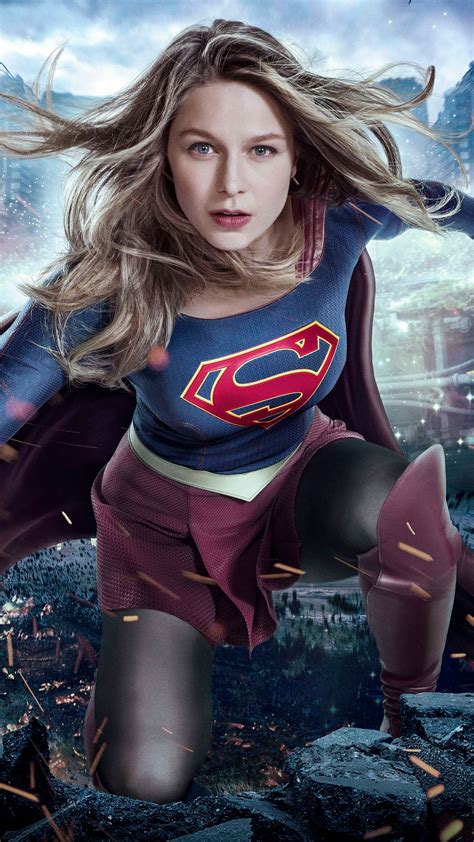 2160x3840 Melissa Benoist Supergirl 2017 Tv Series Sony Xperia X,XZ,Z5 ...