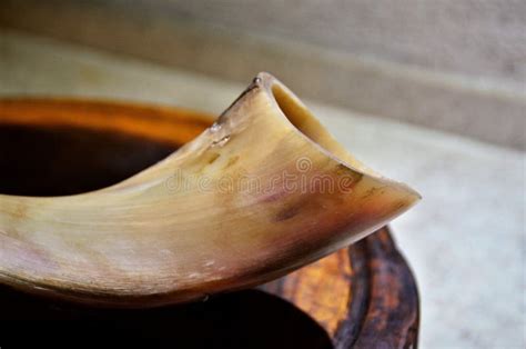 Shofar horn blowing editorial stock image. Image of holiday - 95148334