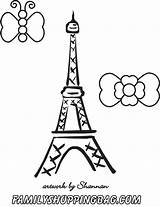 Paris Coloring Pages sketch template