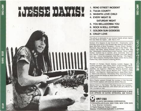 Music Archive: Jesse Davis - Jesse Davis (1971)