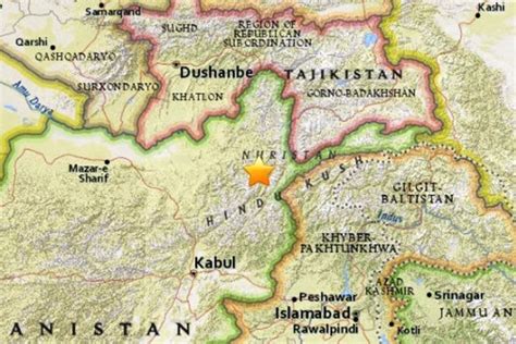 Earthquake of 5.1 Magnitude Hits Afghanistan - Khaama Press