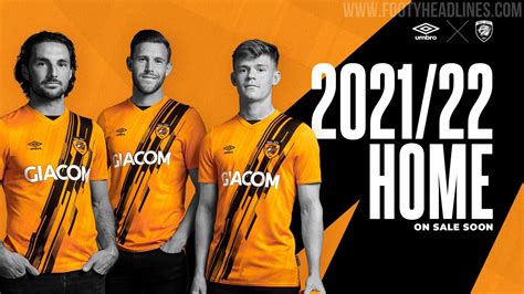 Hull City 21-22 Championship Home Kit Released - Footy Headlines