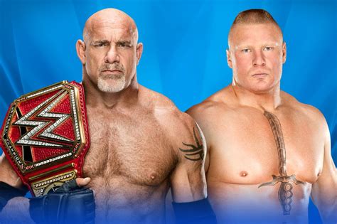 WWE WrestleMania 33: Goldberg vs. Brock Lesnar full match preview ...