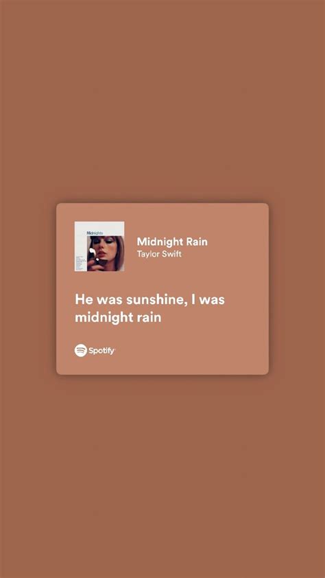 Midnight Rain by Taylor Swift from the album Midnight | Taylor swift ...