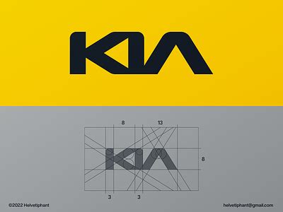 KIA - logo redesign case study by Helvetiphant™ on Dribbble