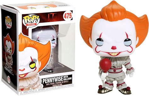 Funko It Funko POP Movies Pennywise with Balloon Exclusive Vinyl Figure 475 - ToyWiz