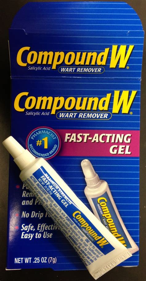 Compound W Fast-Acting GEL Photo Review: First Treatment