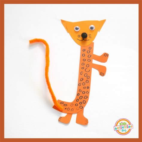 Letter J Craft -- J is for Jaguar Kids Activities Blog