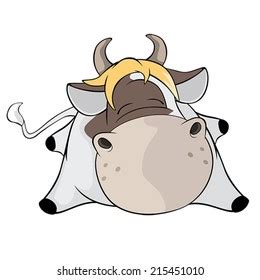 Small Cow Cartoon: เวกเตอร์สต็อก (ปลอดค่าลิขสิทธิ์) 217980583 ...