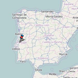 Map Of Portugal Showing Fatima – The World Map